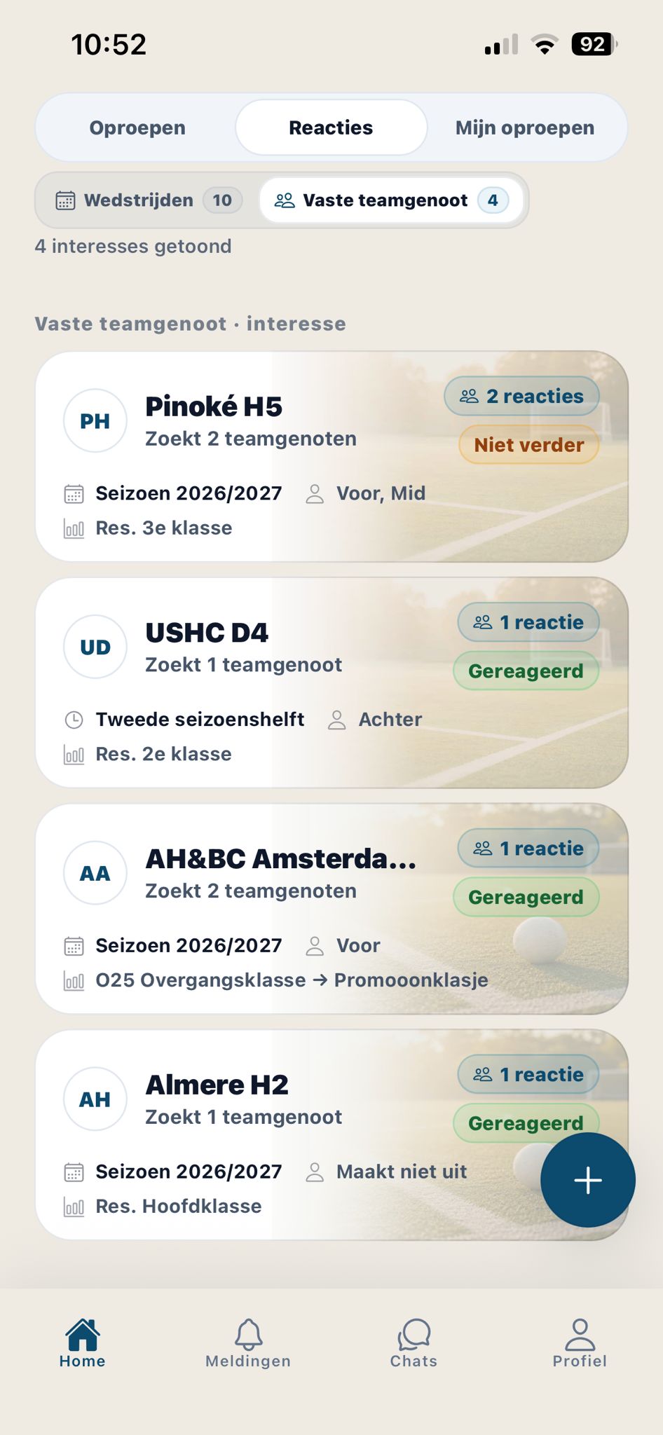 Vaste teamgenoot overzicht in Fillosa